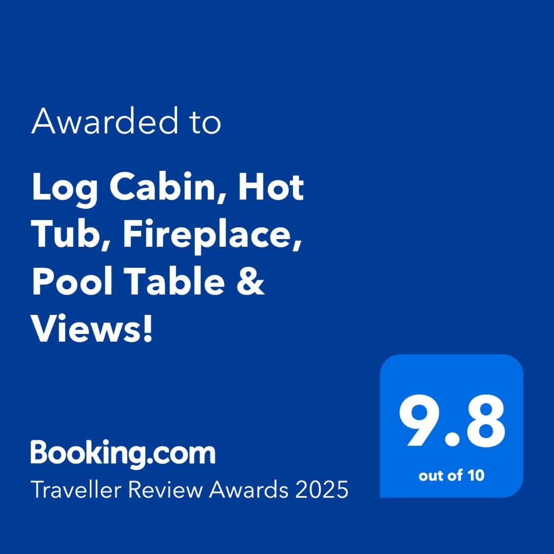 סביירוויל Log Cabin, Hot Tub, Fireplace, Pool Table & Views! מראה חיצוני תמונה